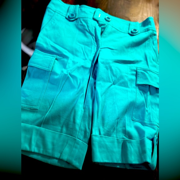 Cache Blue Size 4 Bermuda Shorts - Picture 1 of 3